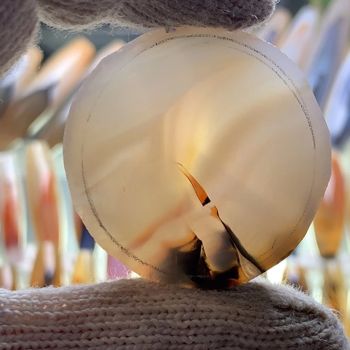 未镶嵌颈饰玛瑙/玉髓220