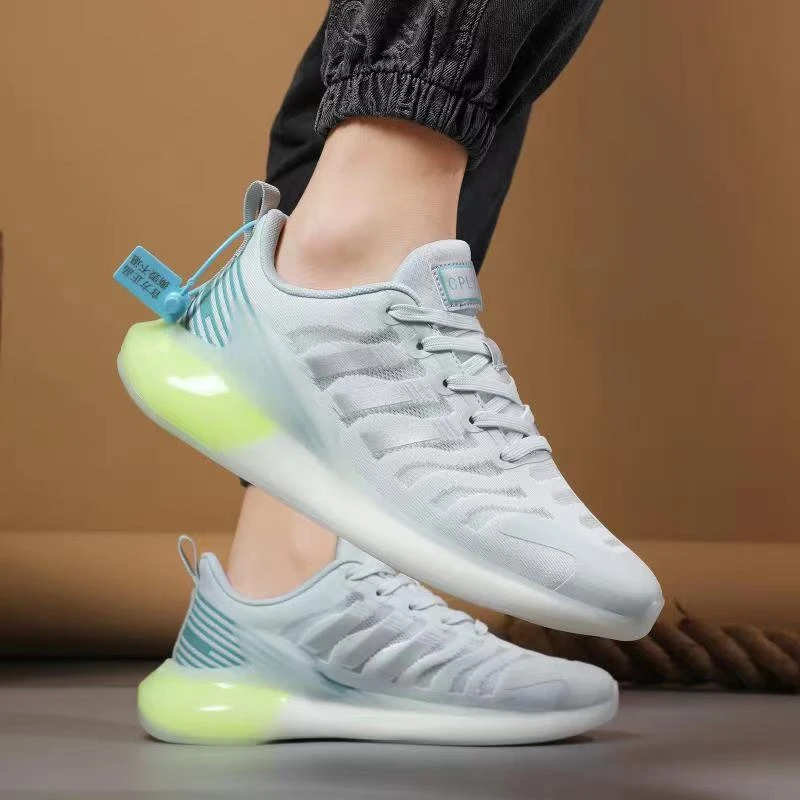 春夏新品男鞋时尚休闲运动鞋情侣款百搭跑步鞋子PL-5003[Y/C]