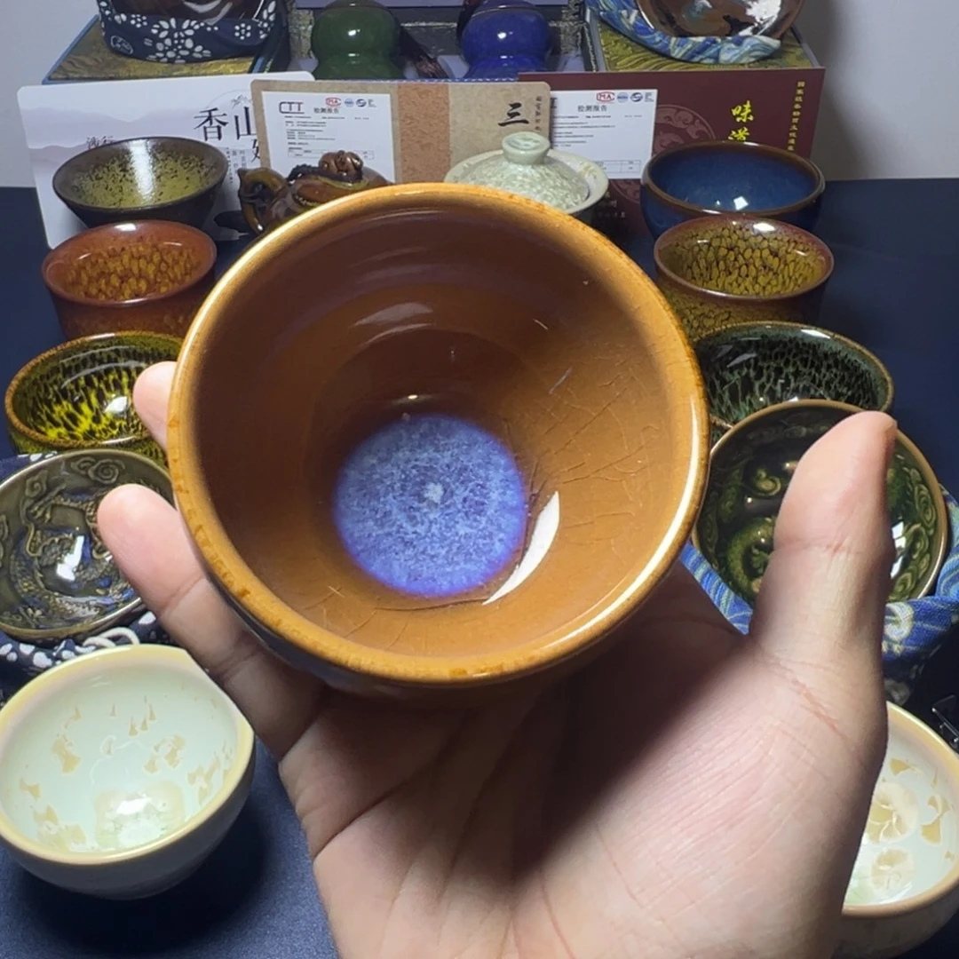 茶盏建阳建盏喝茶主人杯