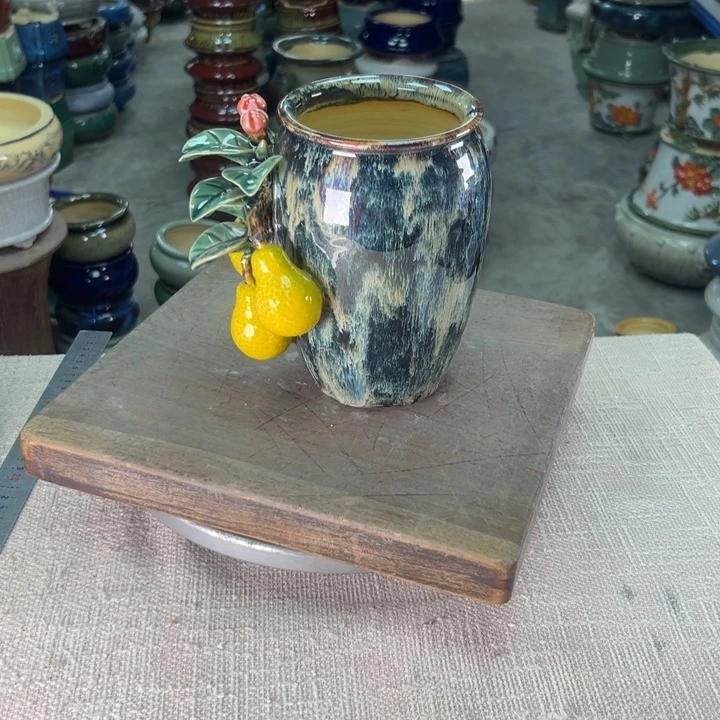 泳坤堂石湾盆陶瓷