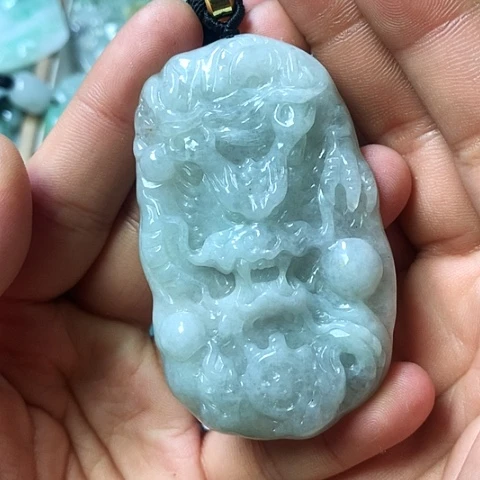 翡翠未镶嵌颈饰天然缅甸翡翠a货
