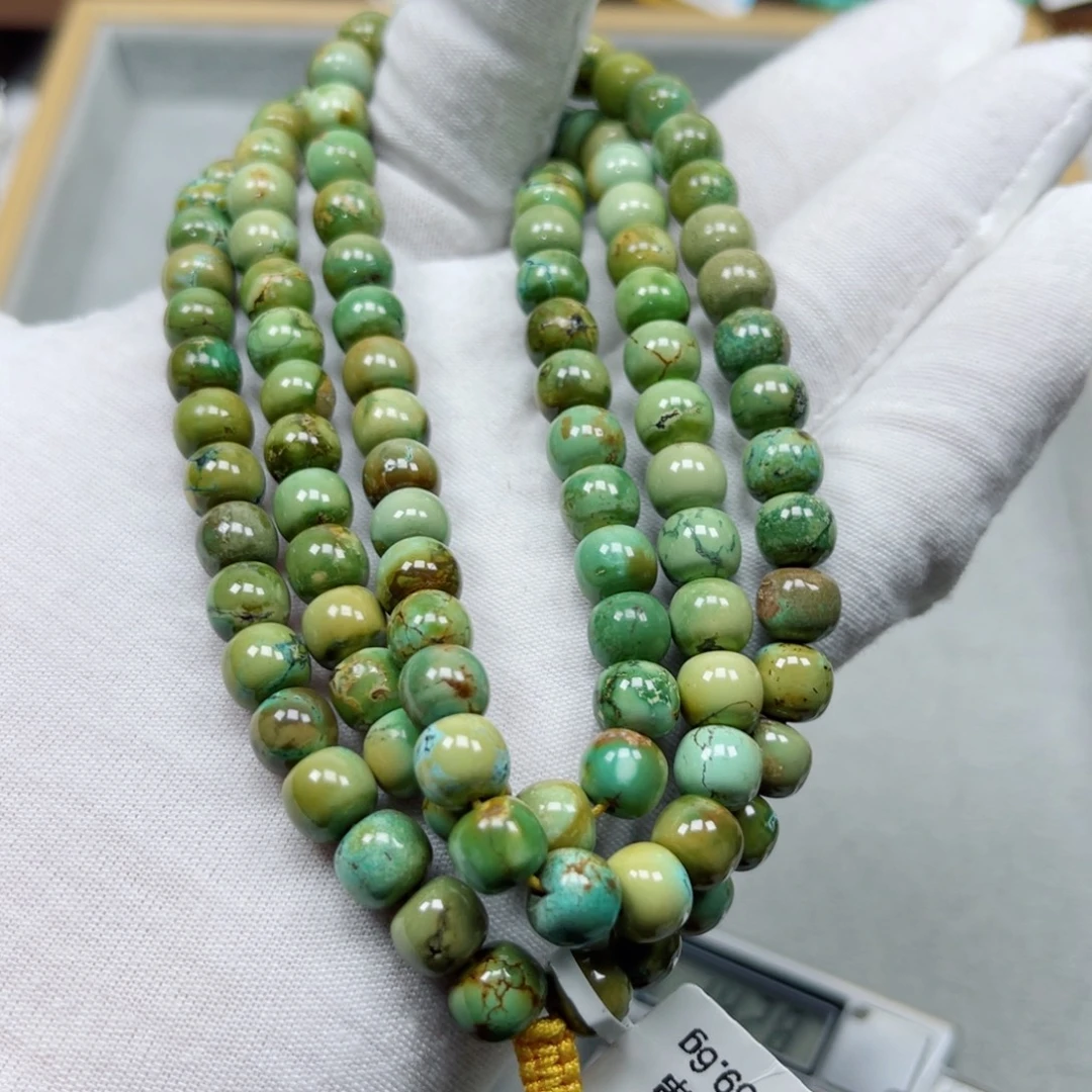 绿松石未镶嵌挂件