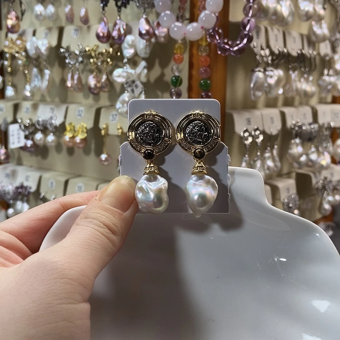 合金淡水珍珠颈饰特价耳饰4111