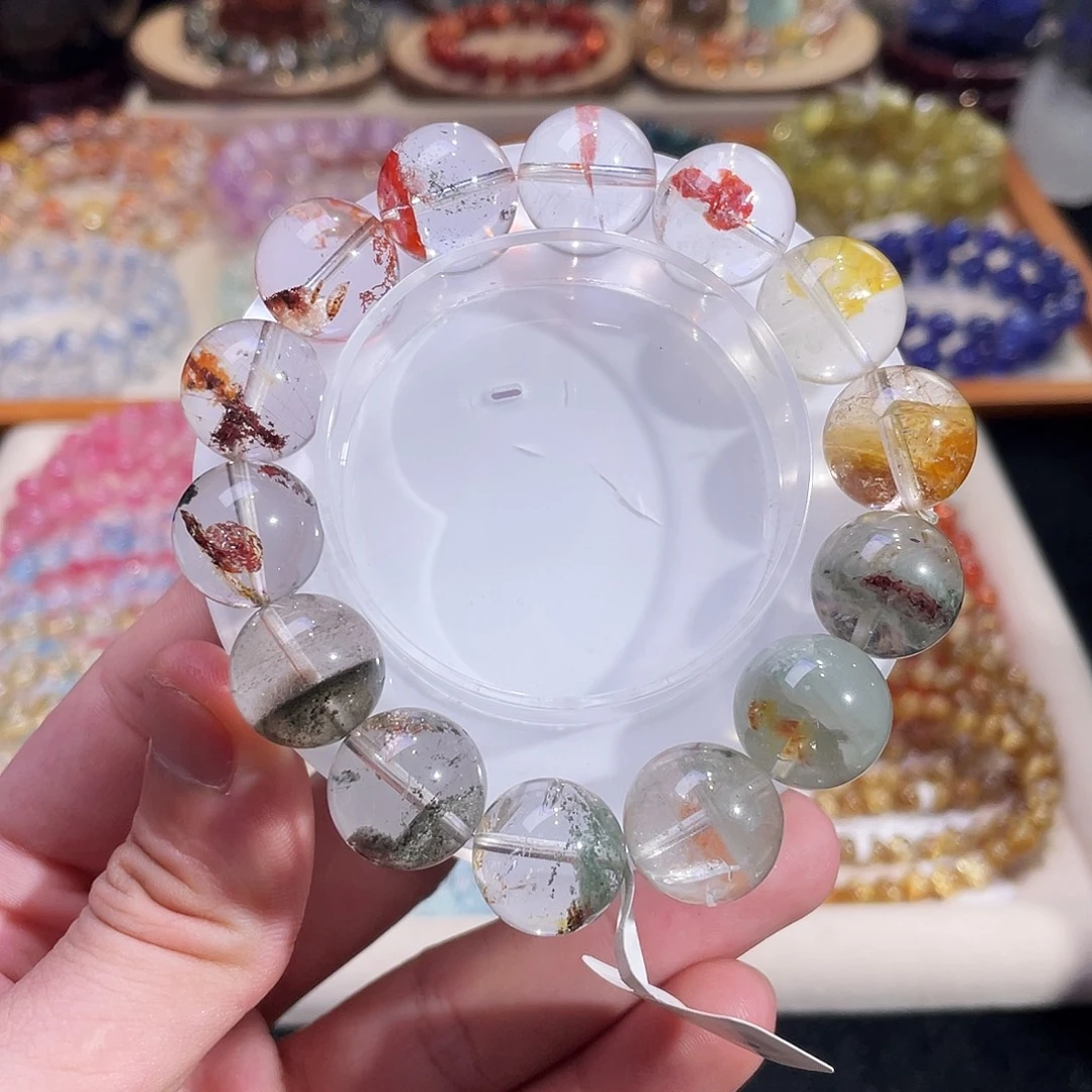 水晶未镶嵌手链锦鲤幽灵15.2mm