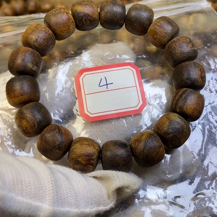 贡木手串/手链12/13黑油麻丝