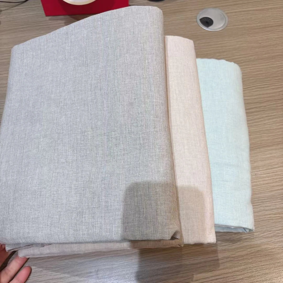 天竺良品色纺麻棉水洗床单针织透气简约凉感夏季家用春秋SJ-1117