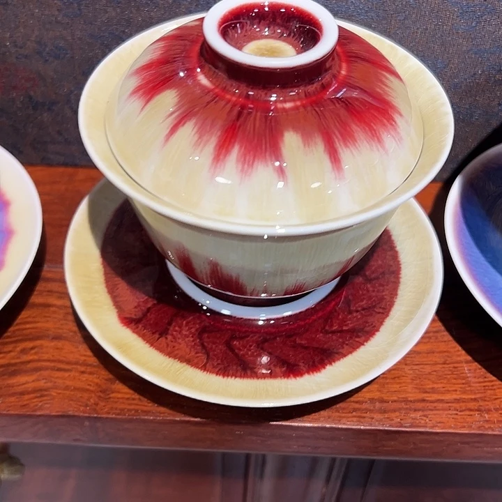 二***。瓷片景德镇品艺轩郎红