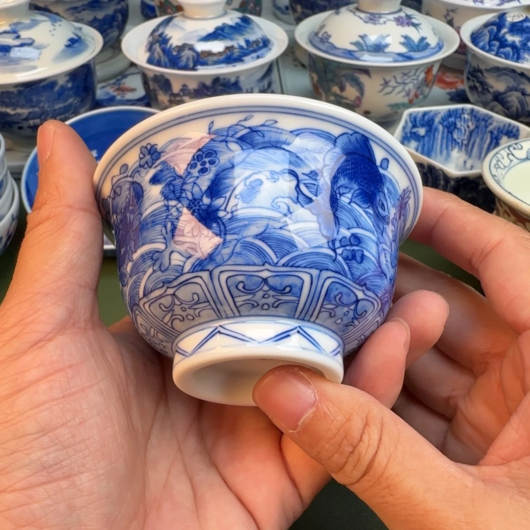 陶纯手工纯手绘茶具331