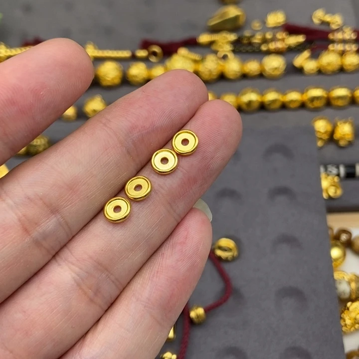 张***包足银玻璃车轮隔片6mm4片