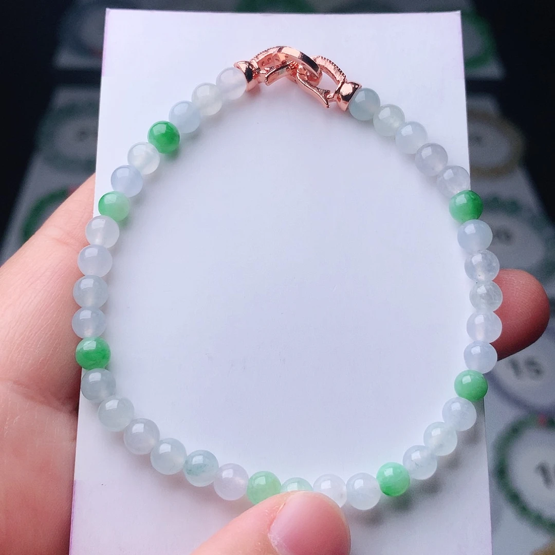 翡翠未镶嵌手链翡翠