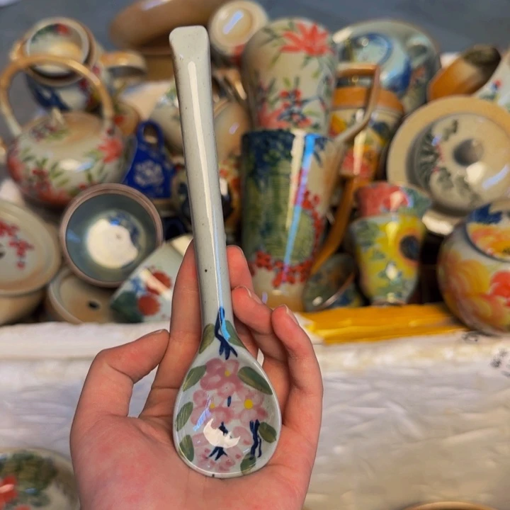 瓷片景德镇陶瓷手工手绘
