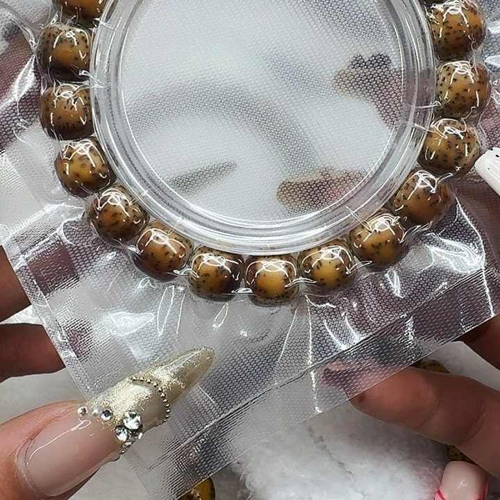 星月菩提手串321高端火烧云星月菩提11桶单圈