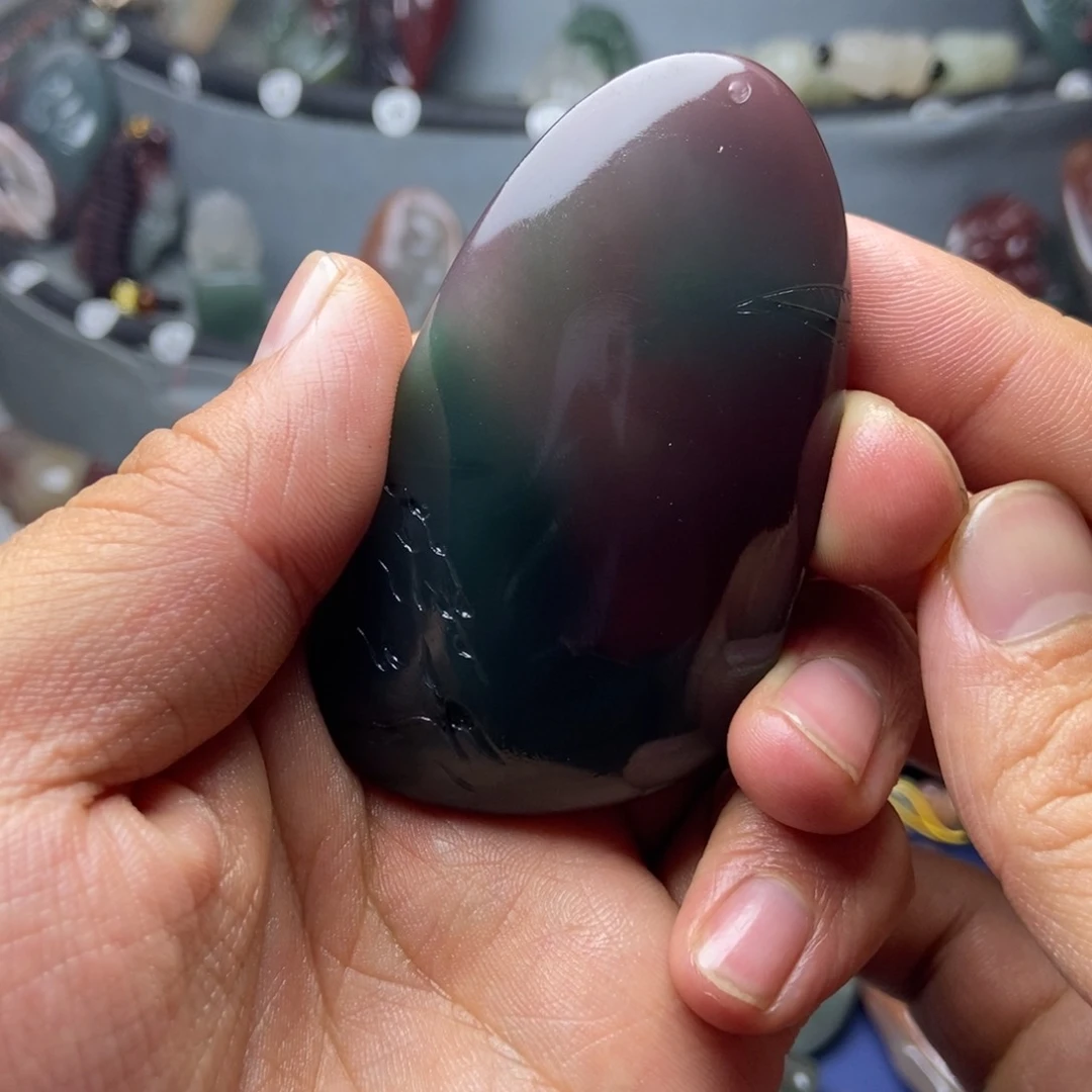 啊***杰玛瑙/玉髓颈饰未镶嵌