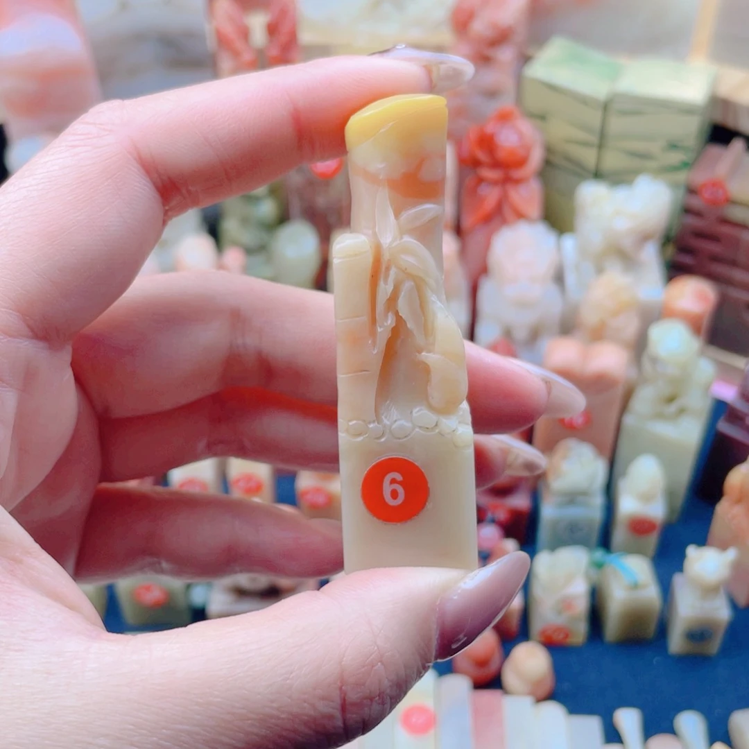 寿山石寿山石竹节