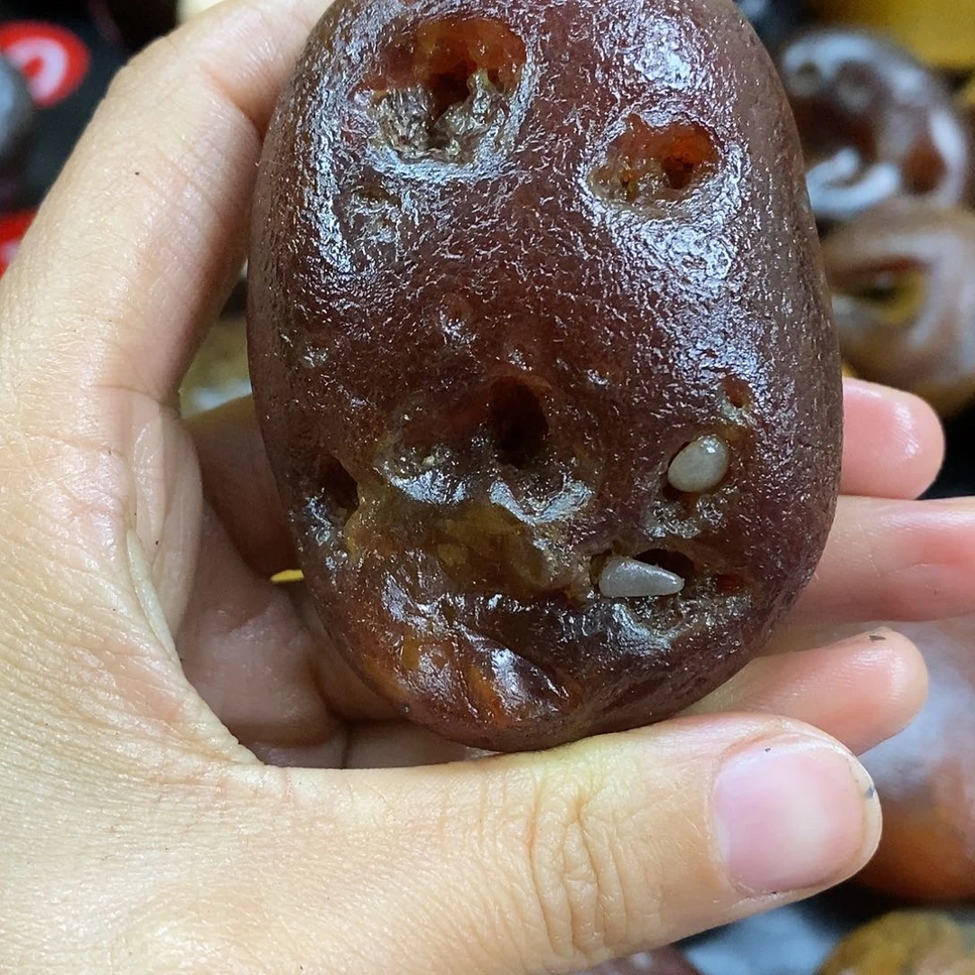 玛瑙/玉髓未镶嵌手把件