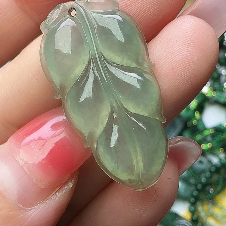 翡翠未镶嵌颈饰天然A货50