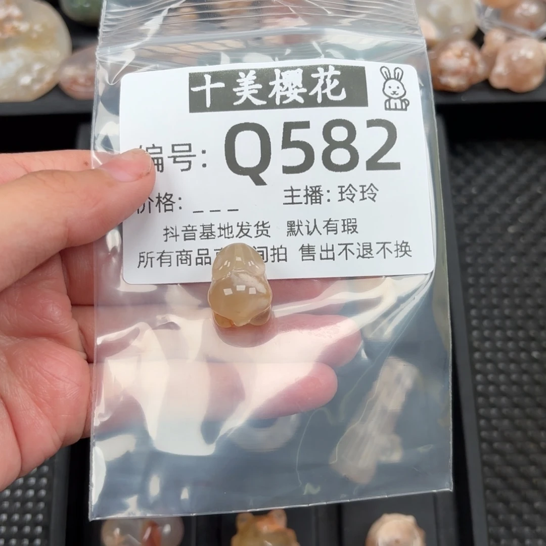 玛瑙/玉髓颈饰未镶嵌纸*