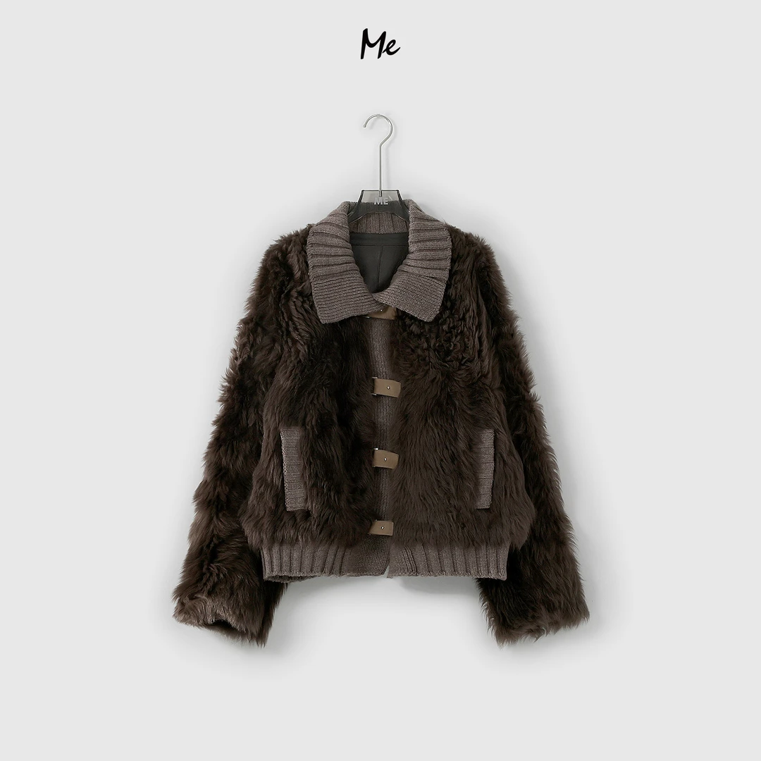 ME【显瘦托卡皮草】轻奢高定时尚设计师百搭休闲皮草MEQA1100