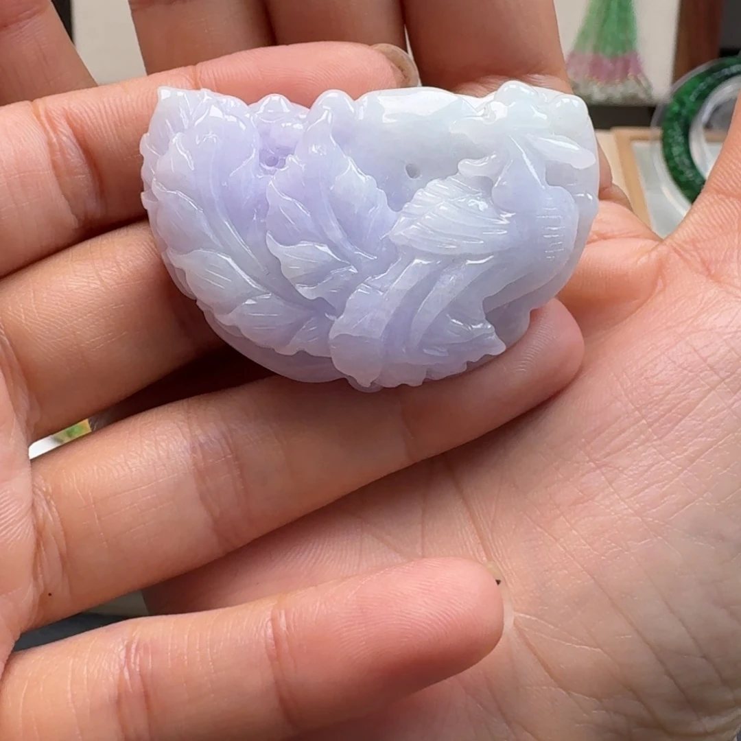 翡翠未镶嵌颈饰翡翠吊坠
