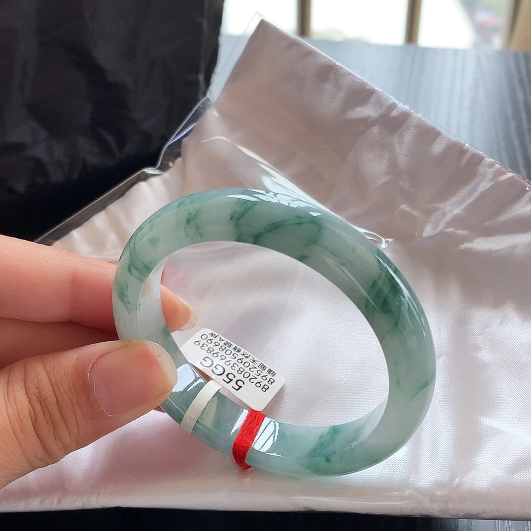 翡翠未镶嵌手镯天然缅甸翡翠A货手镯