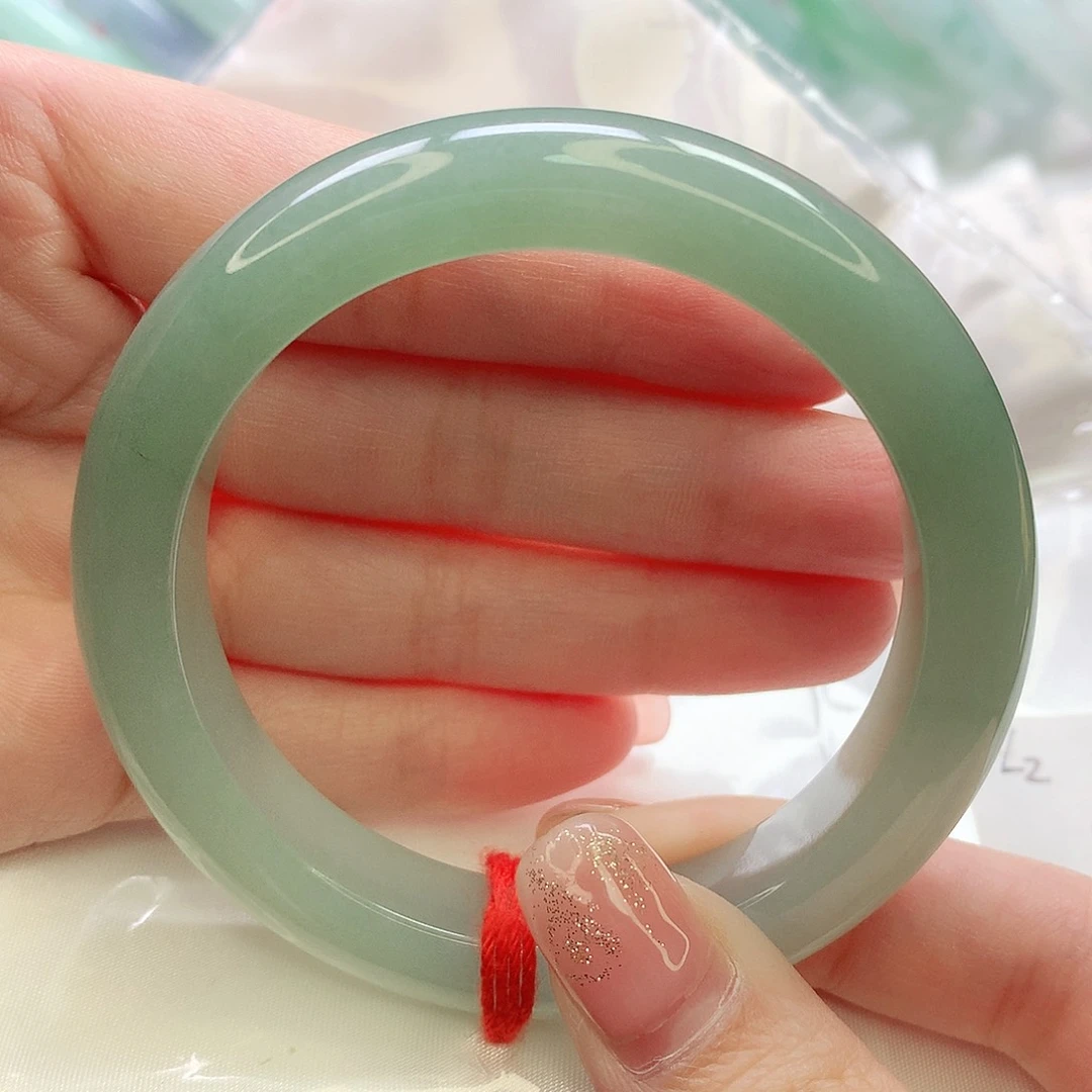 未镶嵌手镯翡翠缅甸天然A货翡翠 55