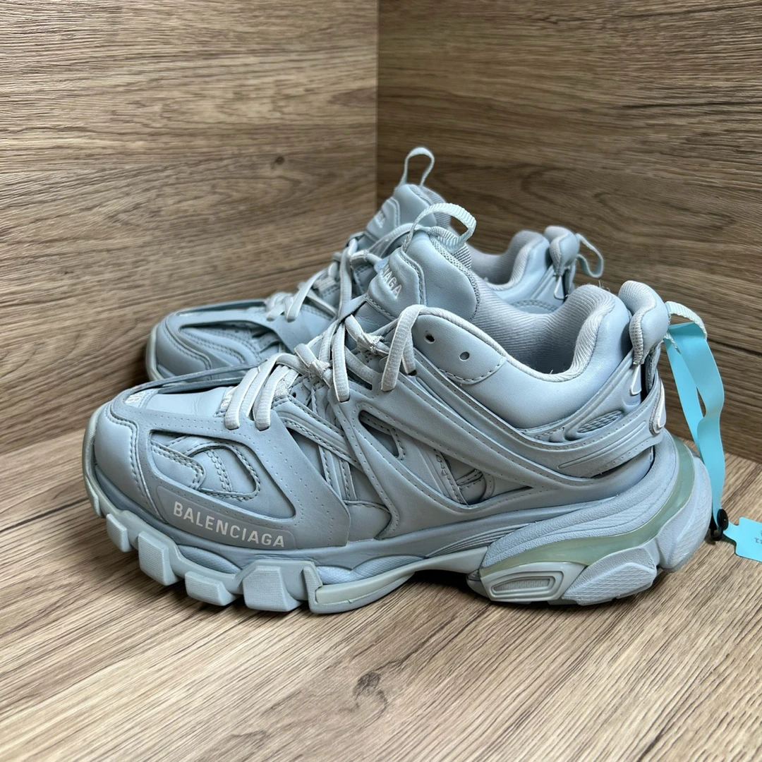 95新 Balenciaga/巴黎世家 Track 蓝色老爹鞋 36码