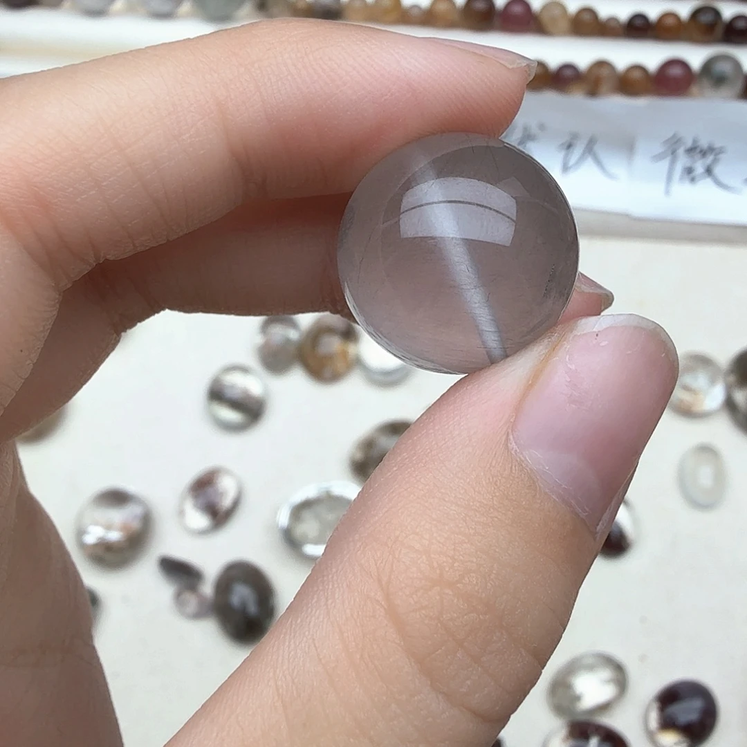 多***多未镶嵌珠宝半成品紫晶