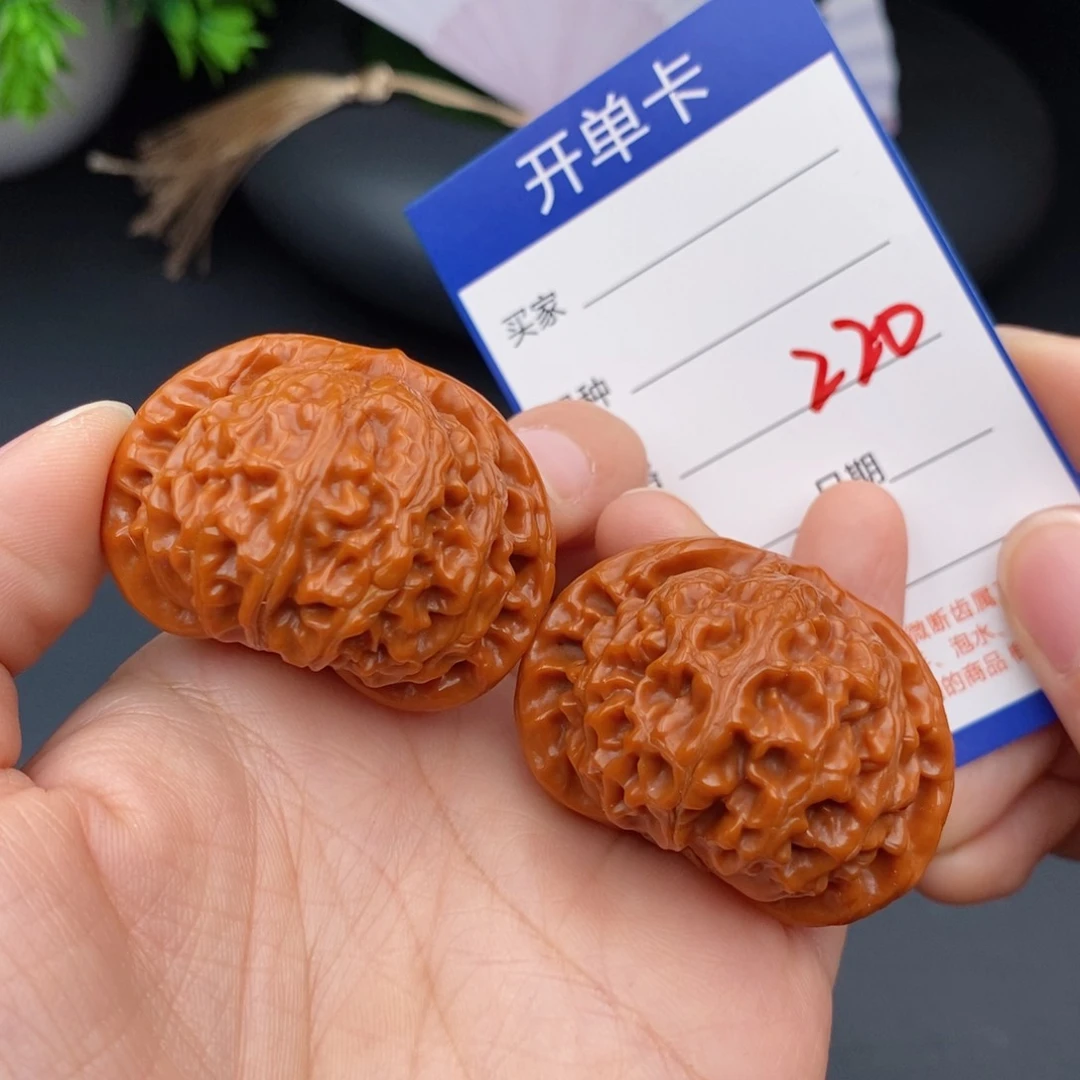 文玩核桃把件42宫灯220