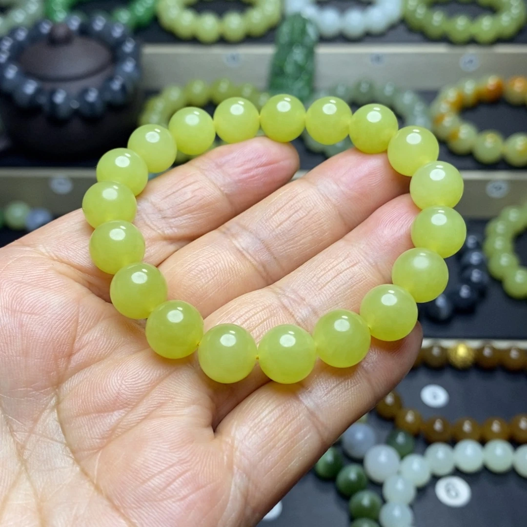 和田玉未镶嵌手串