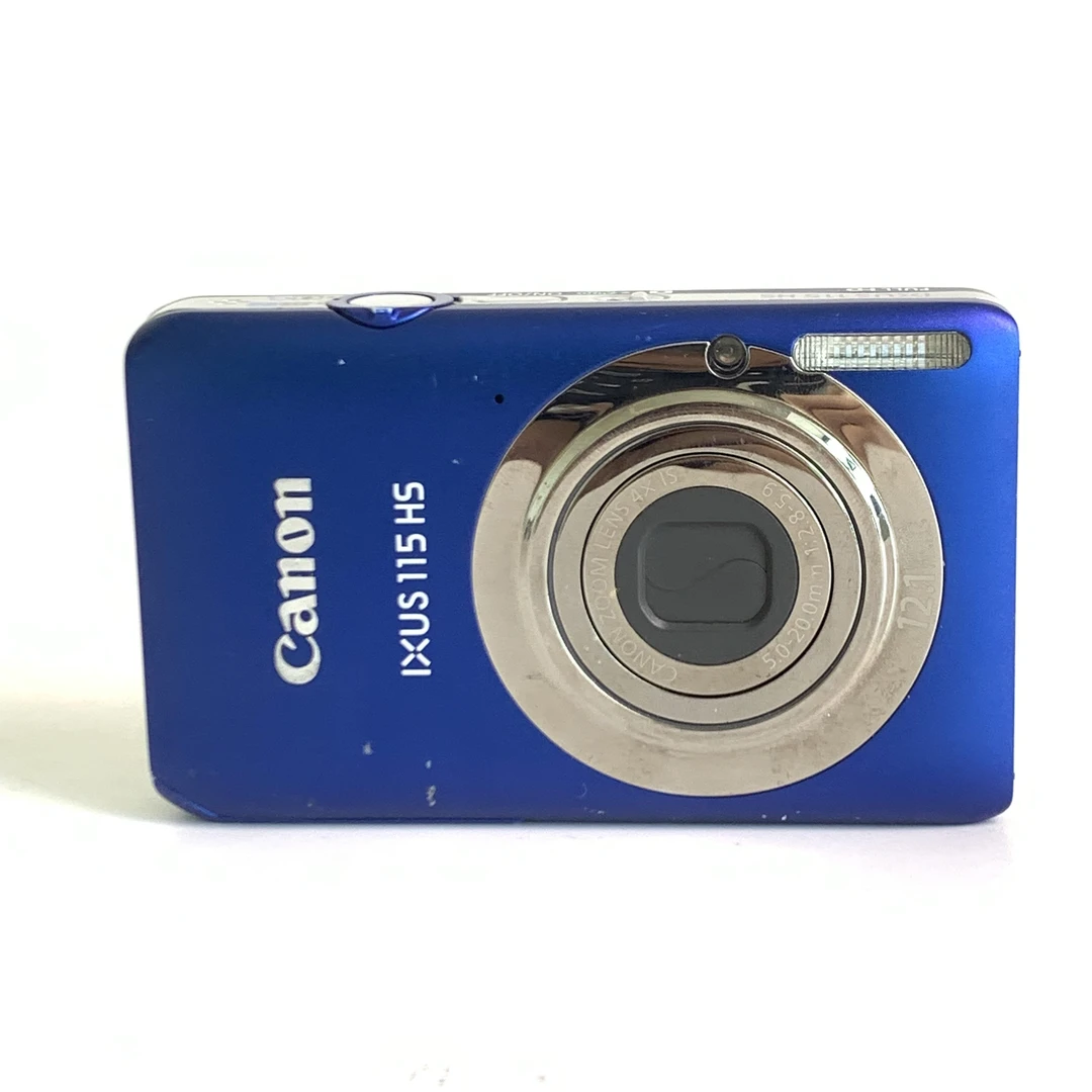 95新 Canon/佳能 ixus115 蓝色 1210万像素 带实况ccd