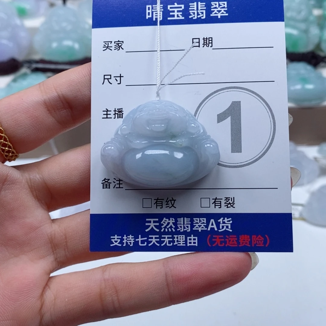 翡翠未镶嵌颈饰天然翡翠