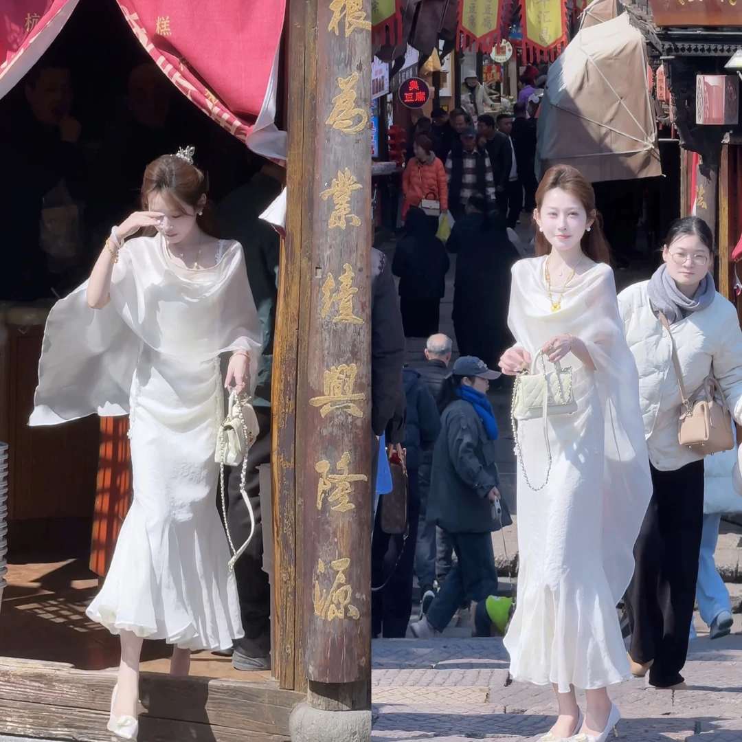 【婷婷】《白月光》25回归升级！让梦照进现实吊带披肩装TTH2SX115【Q】