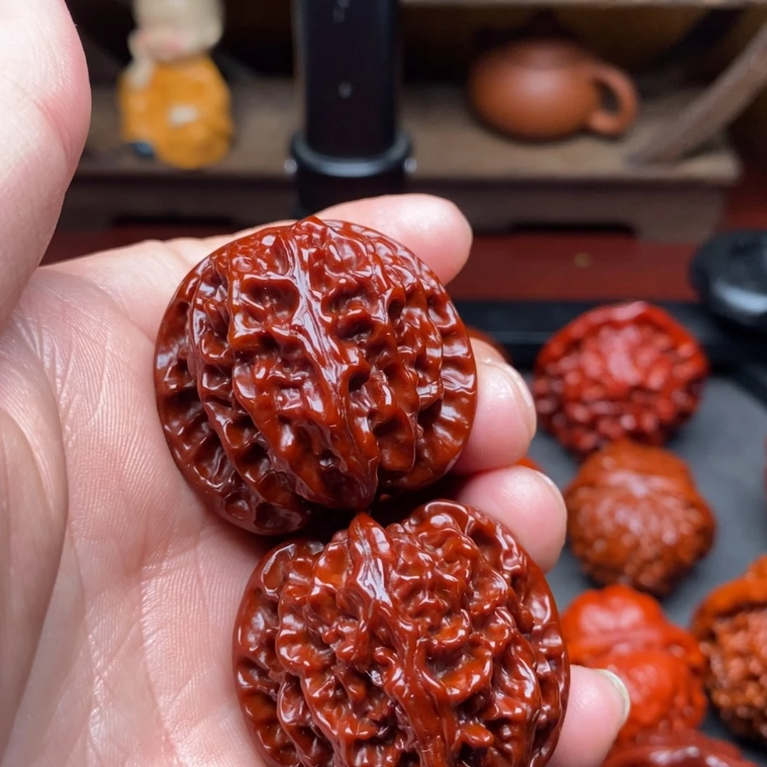 吊坠文玩核桃大****子36苹果