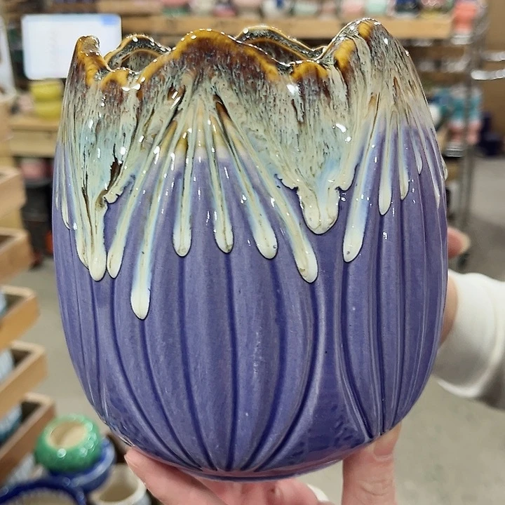 陶瓷陶瓷多肉植物花盆
