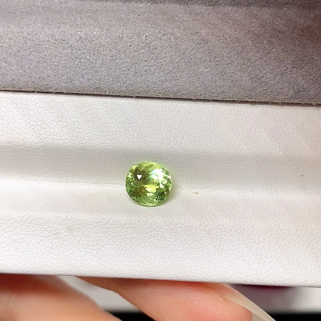 未镶嵌1.75克拉天然全净玻璃体璀璨火彩阿富汗碧玺碧玺