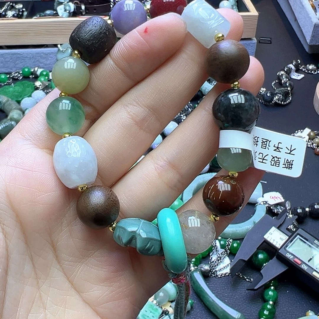 翡翠未镶嵌手链99