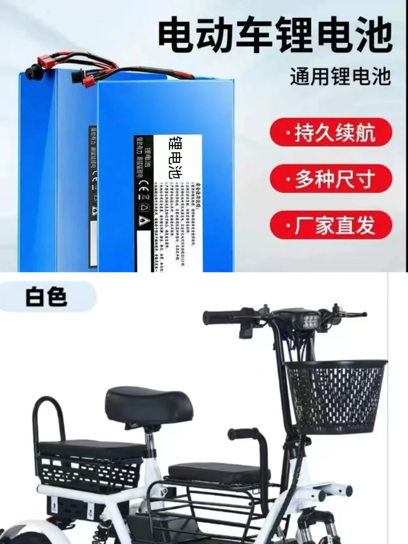 新款电动车+48伏锂电池