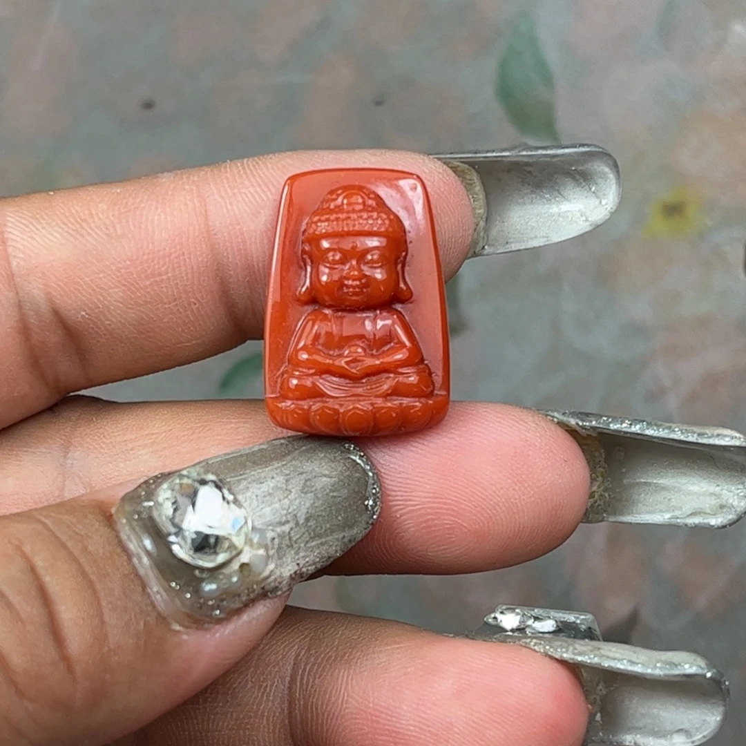 南红玛瑙未镶嵌三通