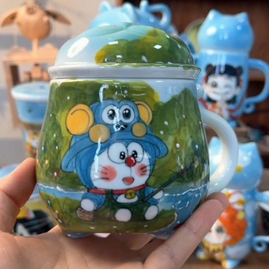 炉景德镇釉下手绘陶瓷