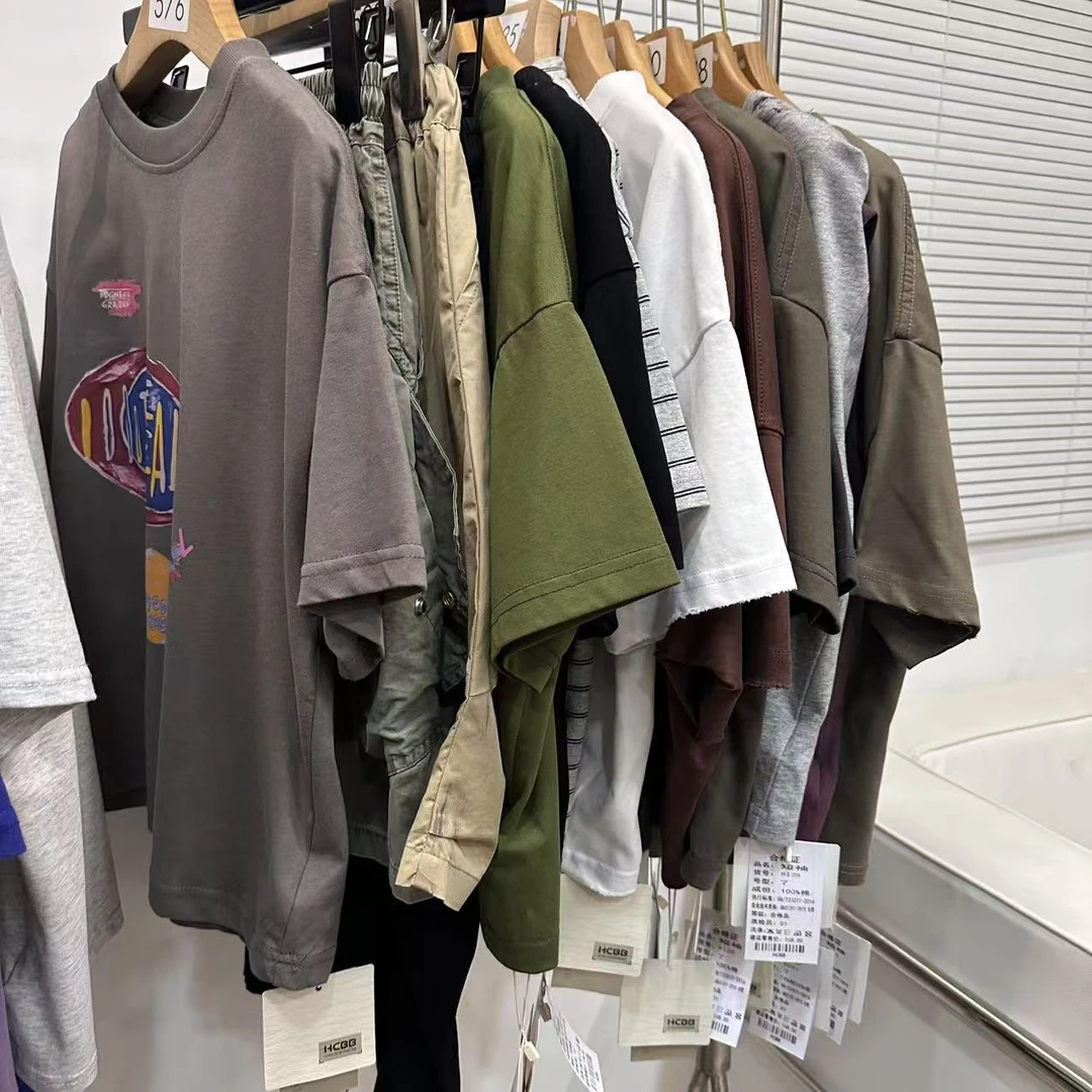 025款新款夏款短袖时尚百搭休闲宽松童装中大童（下单备注编号）