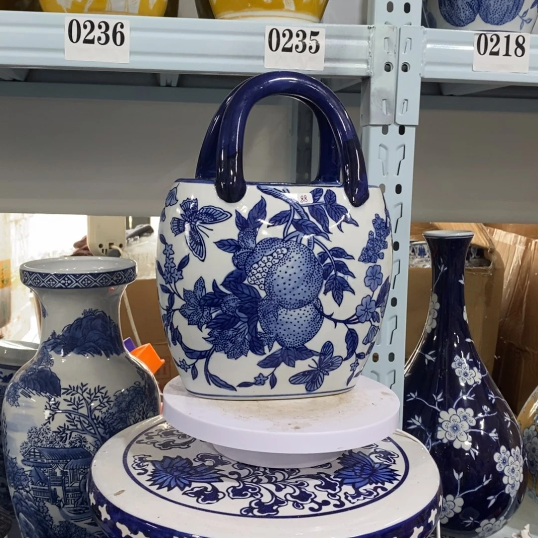 瓶手提包后摆件hp花瓶