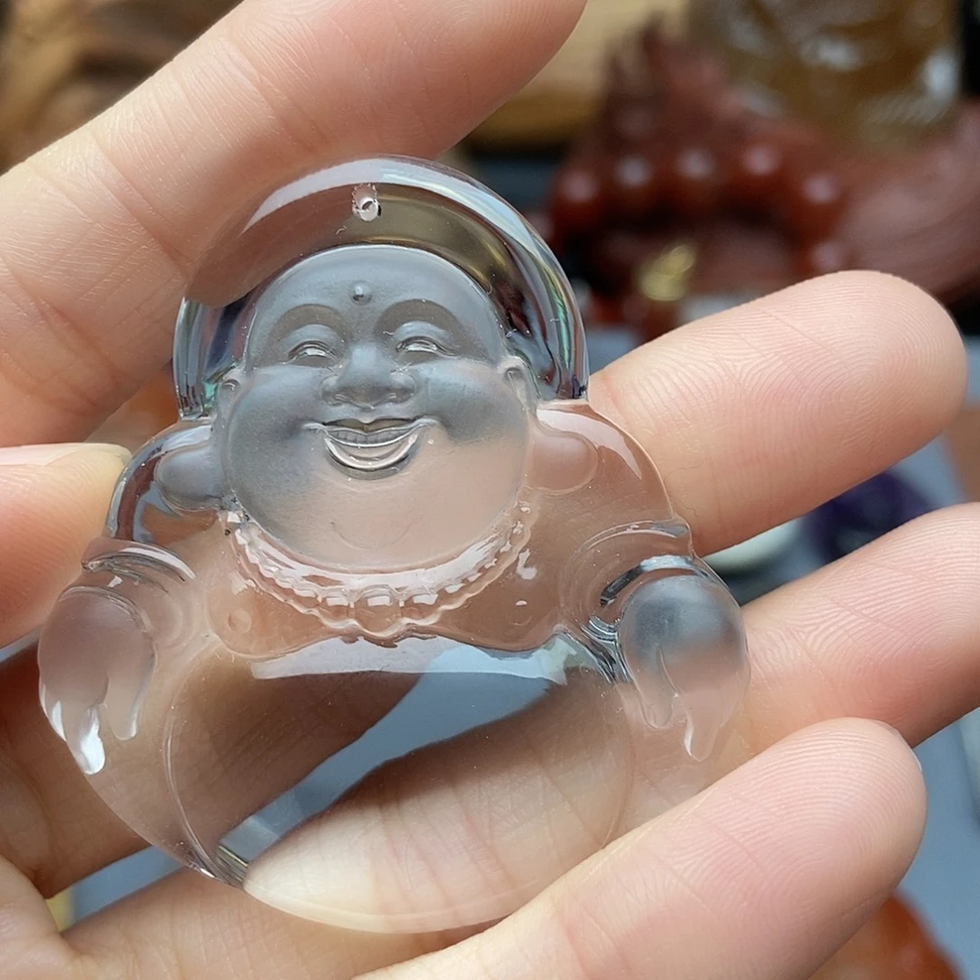 颈饰未镶嵌水晶吊坠