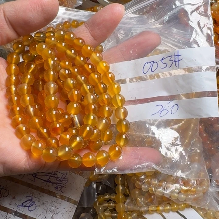 玛瑙/玉髓颈饰未镶嵌W**G0053