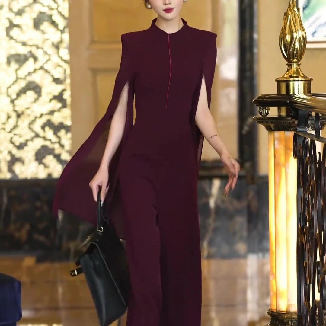 休闲别致百搭气质时髦连衣裤新款连体衣裤连体裤