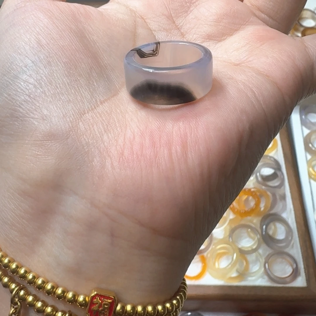 未镶嵌戒指玛瑙/玉髓353港18