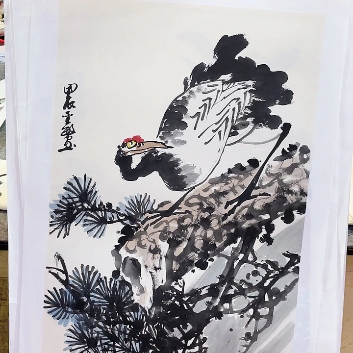 国画张圣敏先生纯手绘作品
