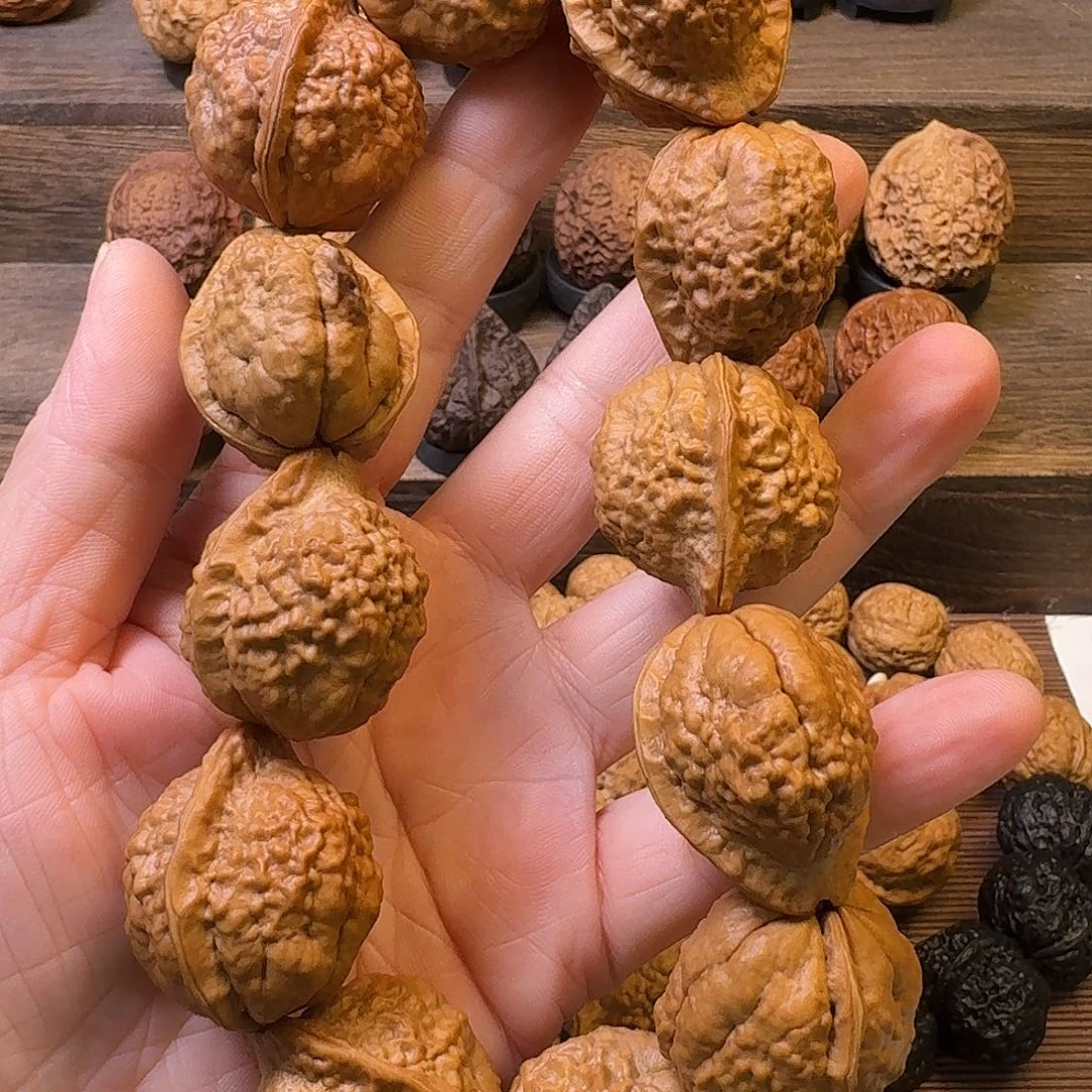 文玩核桃吊坠34山羊王手持28尺寸