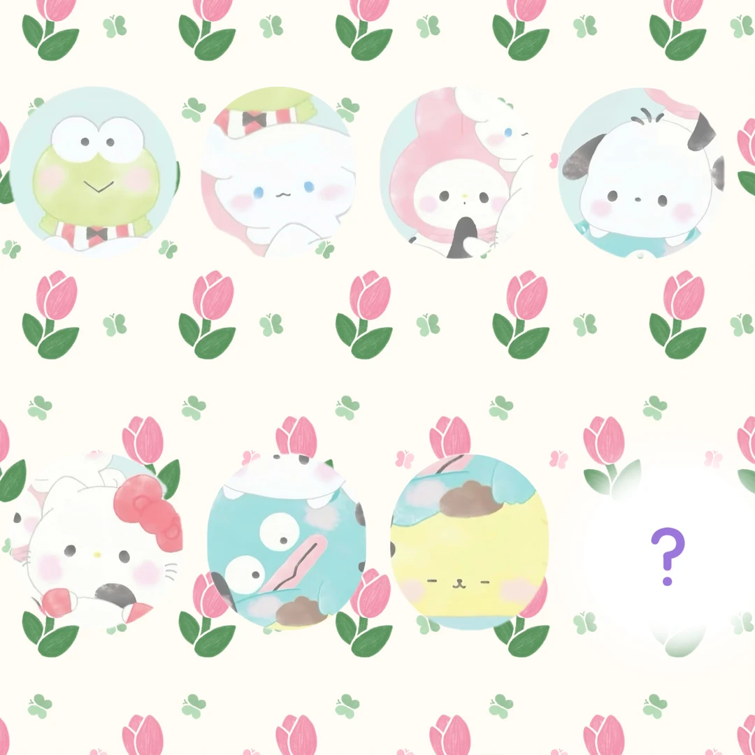 三丽鸥丑萌系列徽章