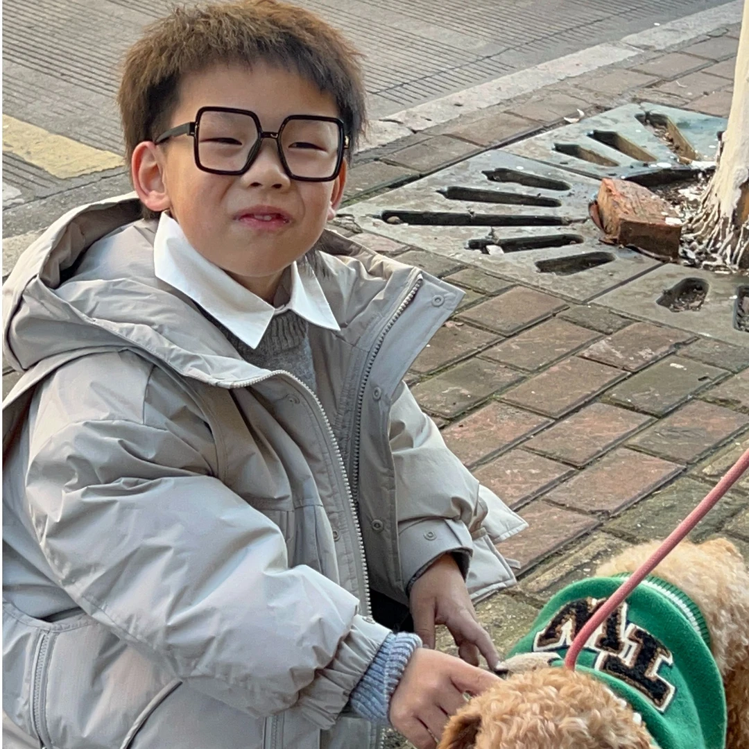 2024秋冬新款潮流中大童休闲保暖羽绒服（559-839）