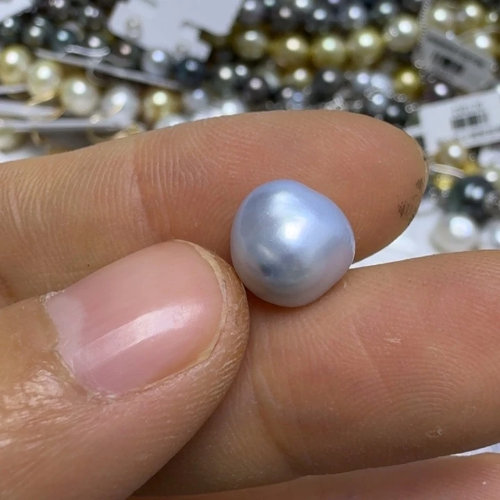 ～***～海水珍珠银S925镶嵌颈饰